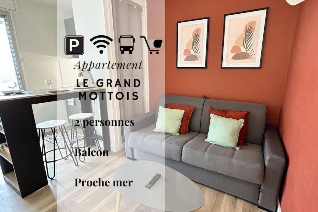 050 - Le Grand Mottois Studio, 2Pers - 100M Plage La Grande Motte Exterior photo